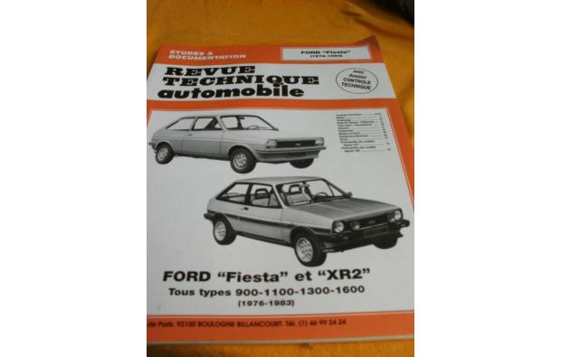 Revue technique Ford Fiesta XR2